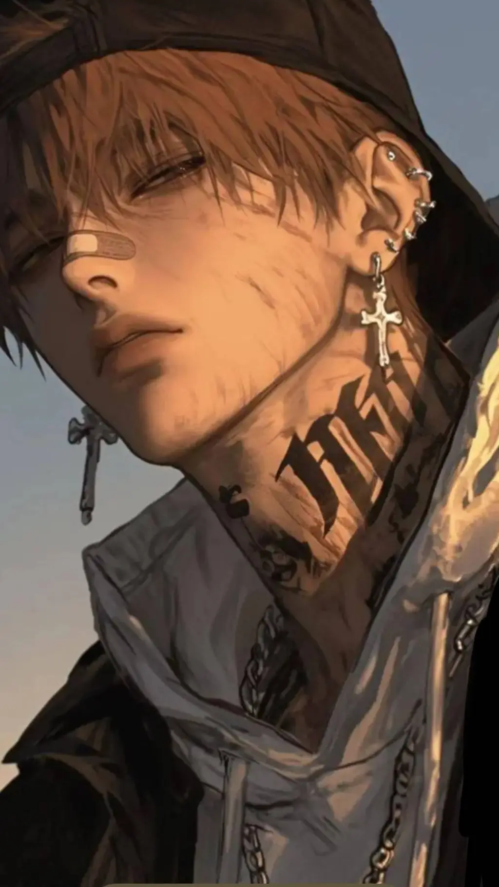 ai character: Zack  background