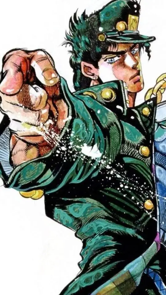 ai character: Jotaro kujo  background