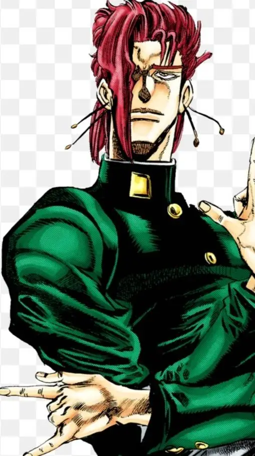 ai character: Kakyoin  background
