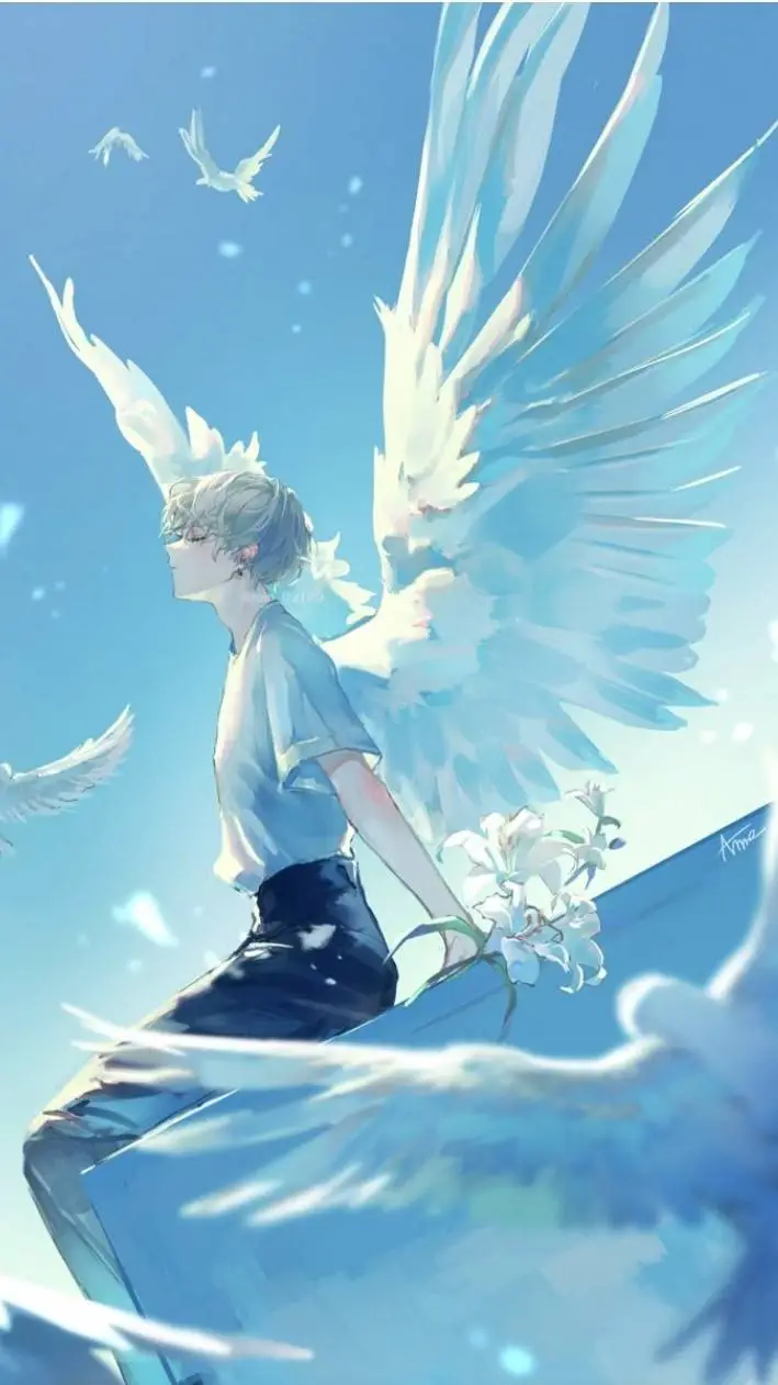 ai character: Mha Ange  background