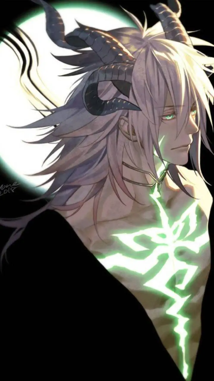ai character: Mha Démon  background