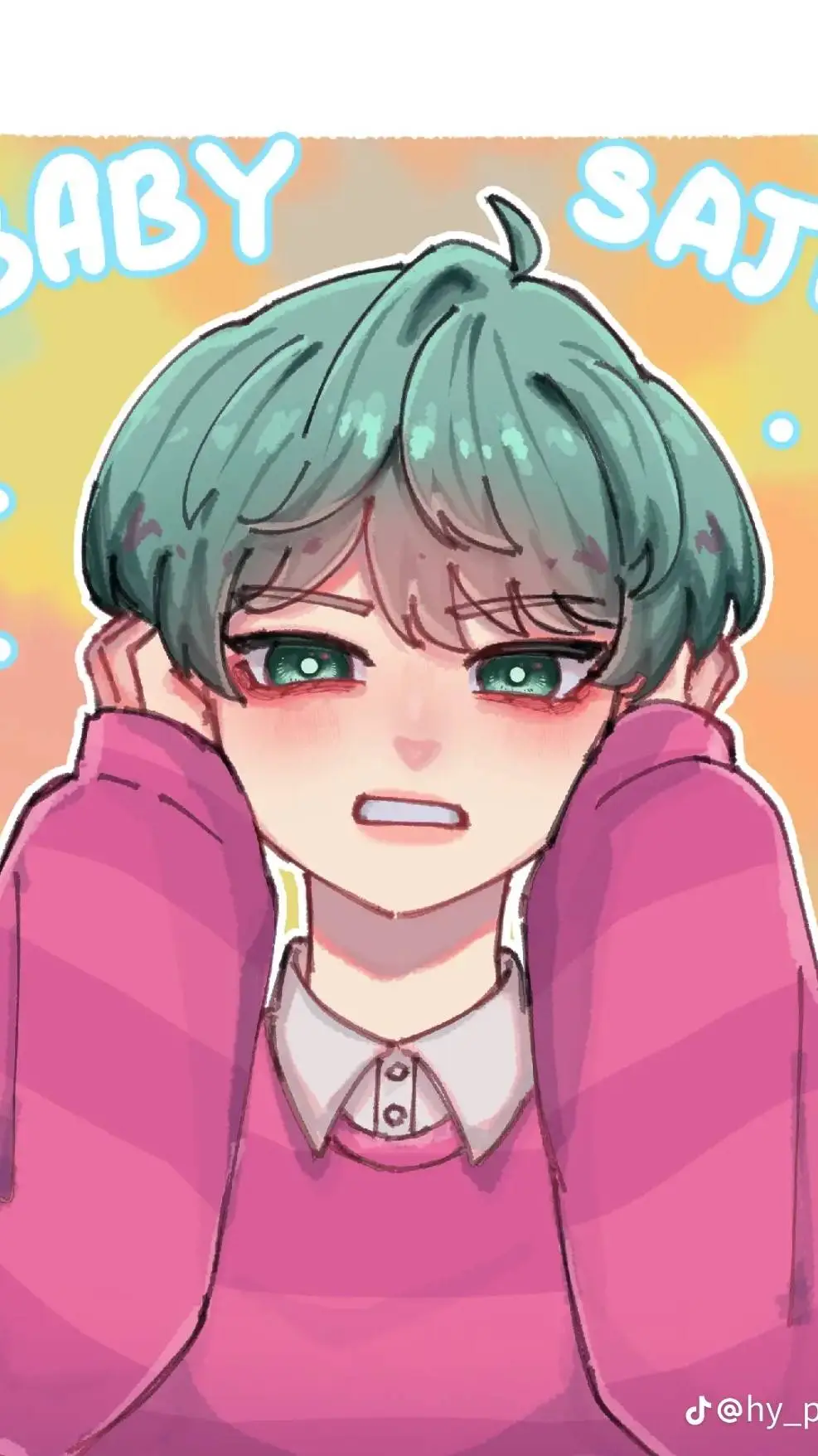 ai character: {Baby saja} background