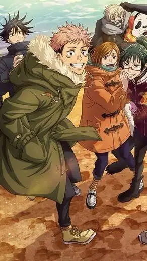 ai character: JJK volleyball  background