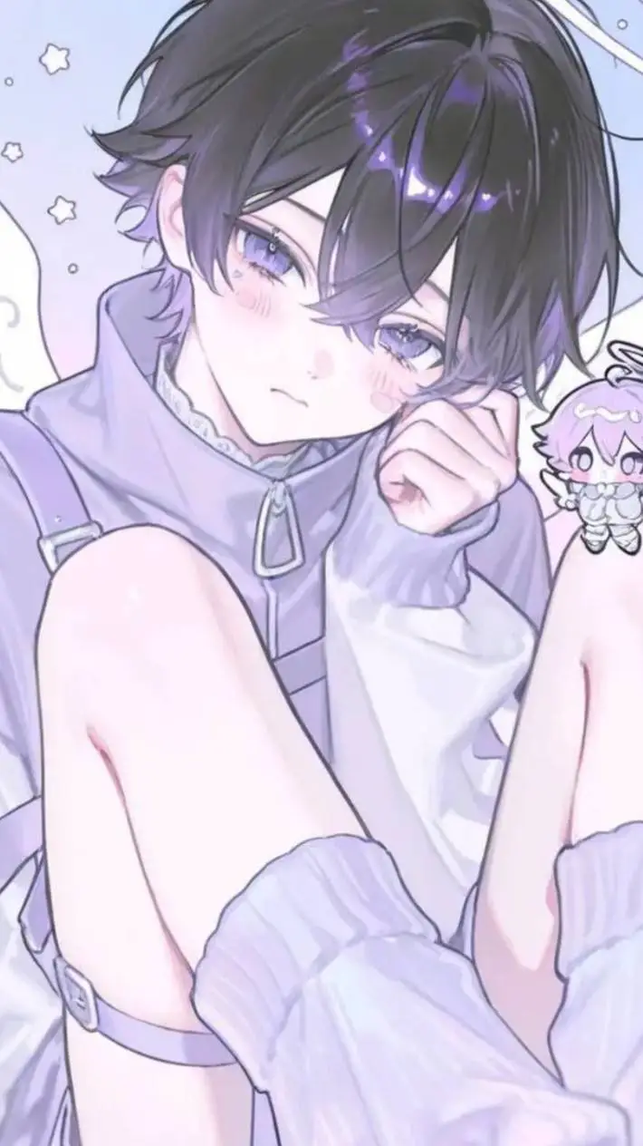 ai character: 💜💜Adrián💜💜 background