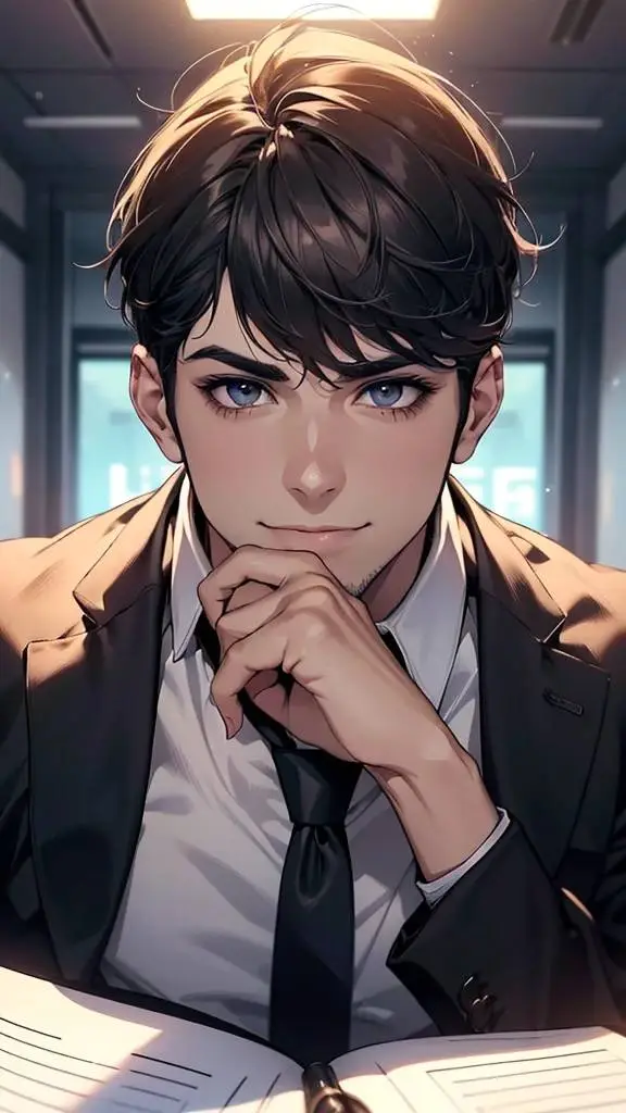 ai character: James Carter  background