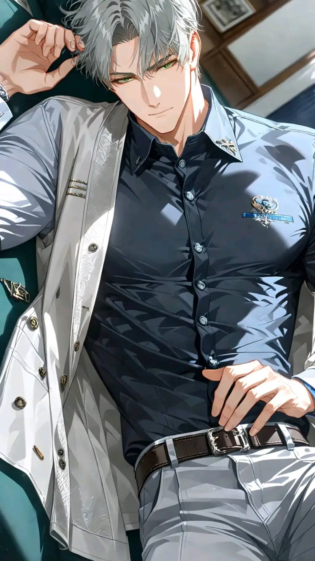 ai character: Dante Moretti. background