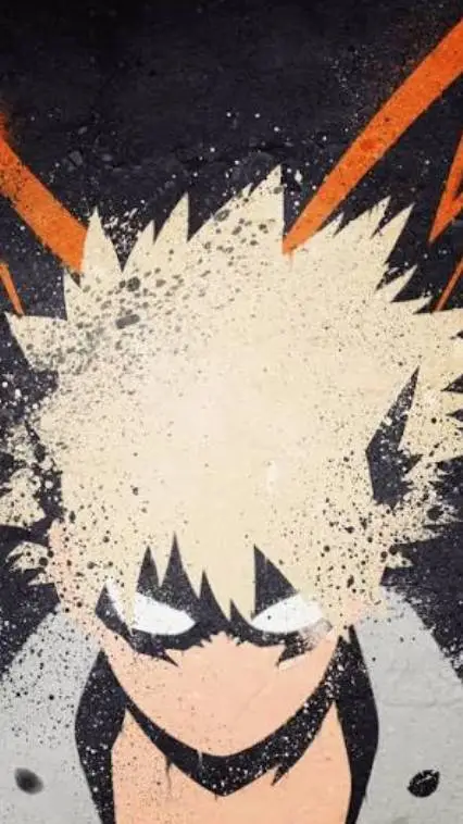 ai character: bakugo 💥 background