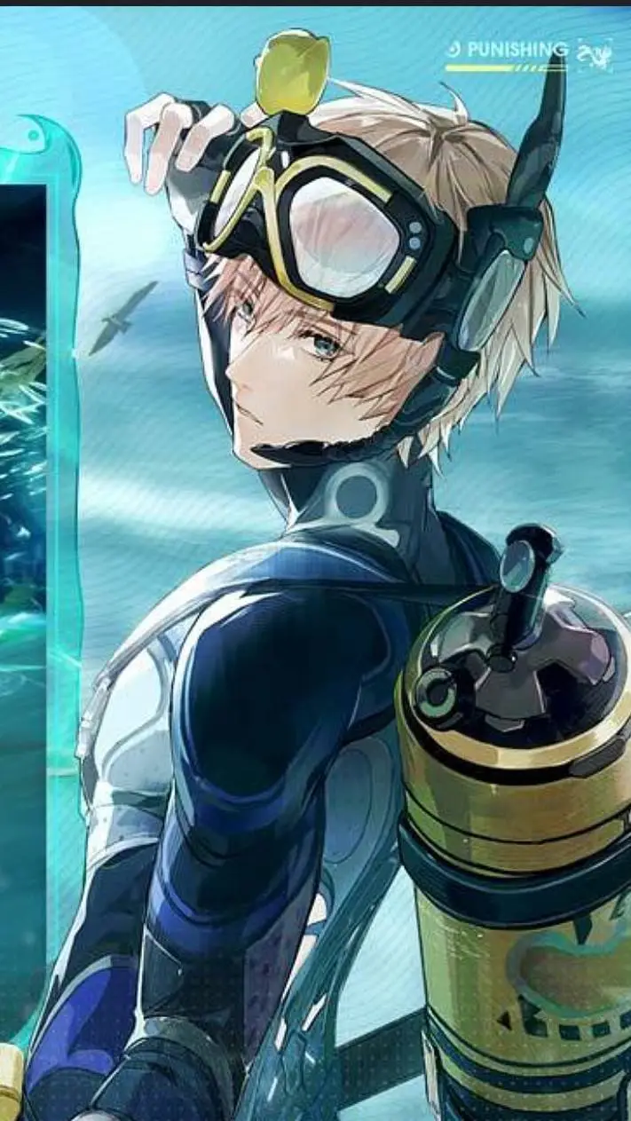 ai character: 💧🦈Alan🦈💧 background
