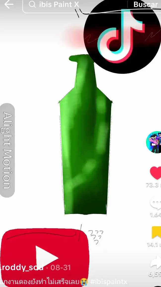 ai character: YouTube x tiktok background