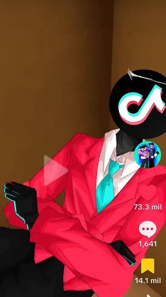 ai character: YouTube x tiktok  background