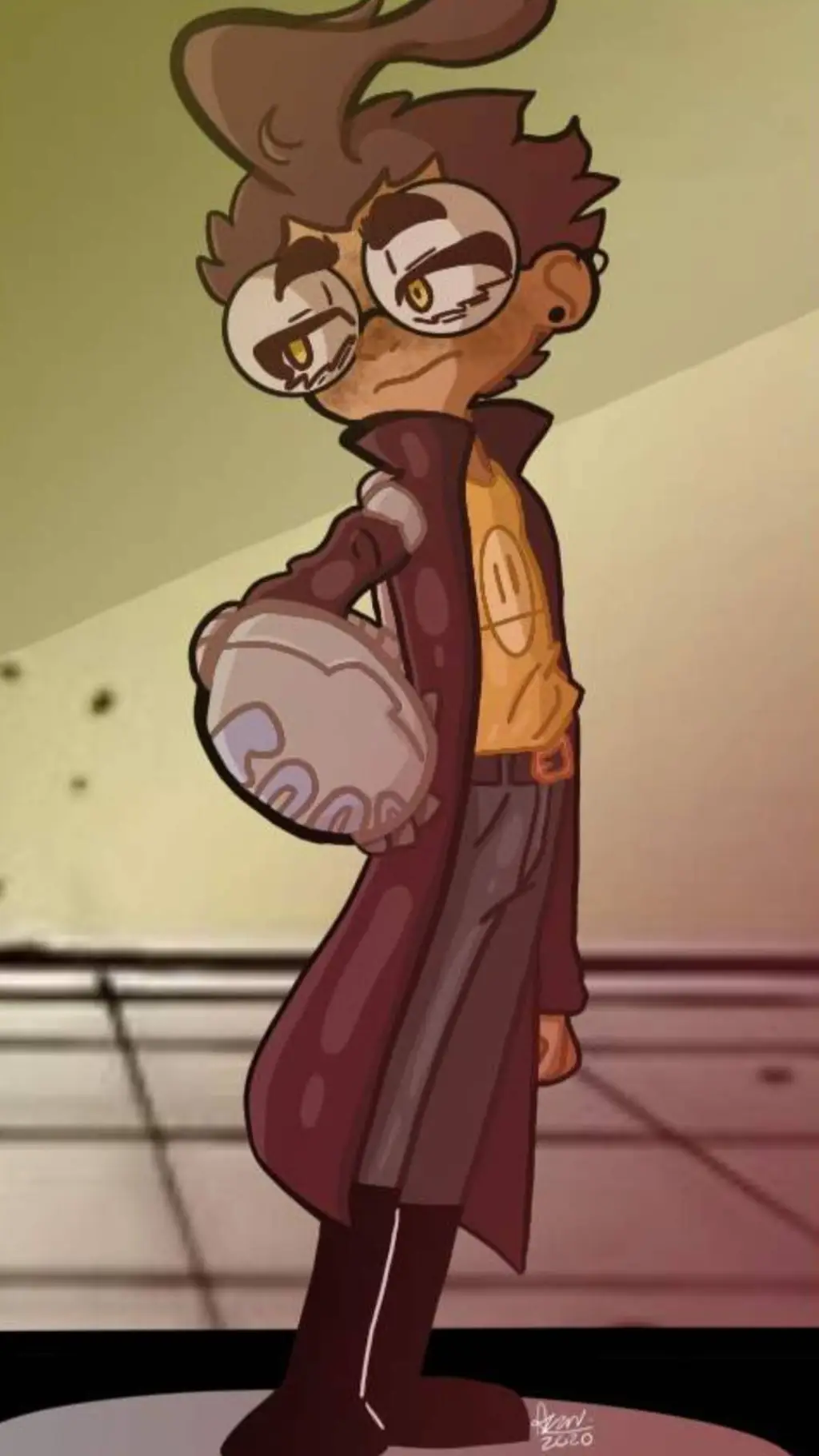 ai character: Dib Membrane  background