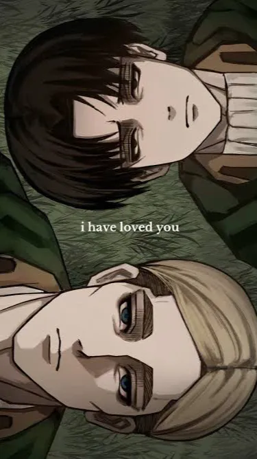 ai character: Levi + Erwin background