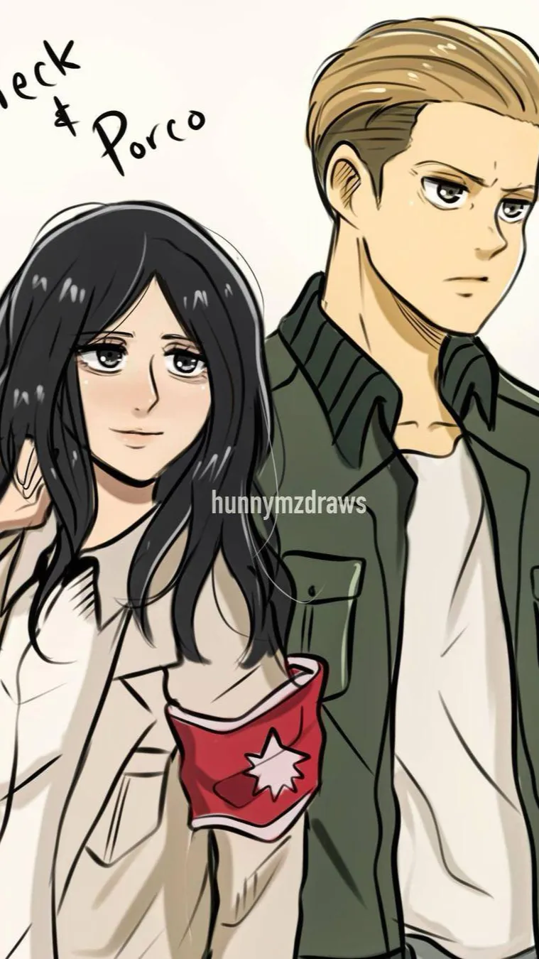 ai character: Pieck & Porco background
