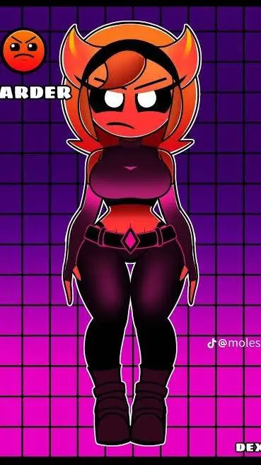 ai character: Female Harder  background