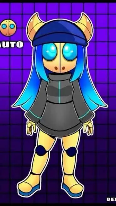 ai character: Female Auto  background