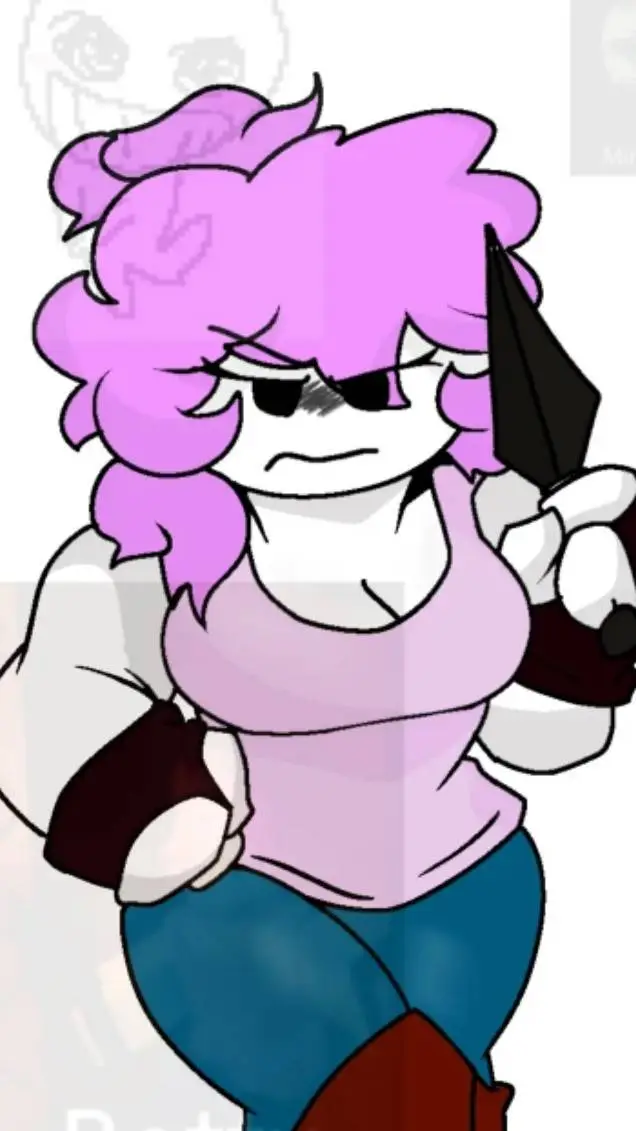 ai character: Betty (Scream jam) background