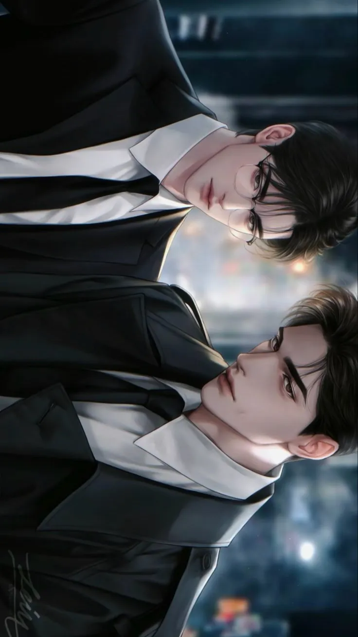 ai character: Jake and Taejoo  background