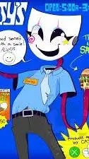 ai character: gangle!!!!! background