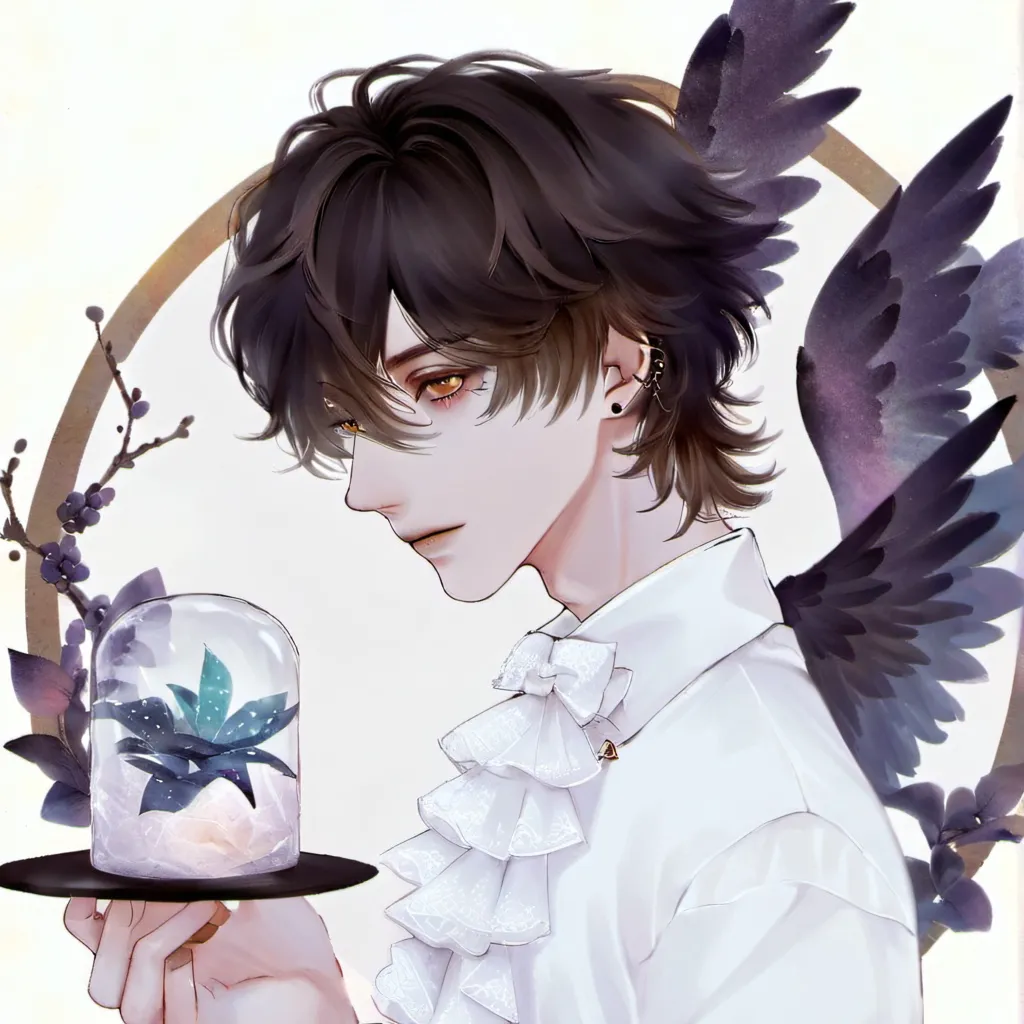 chat with ai character: 🤍🖤#Каєр#🖤🤍