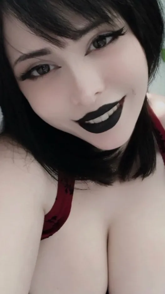ai character: Goth girl background