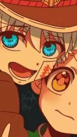 ai character: Hxh x jshk background