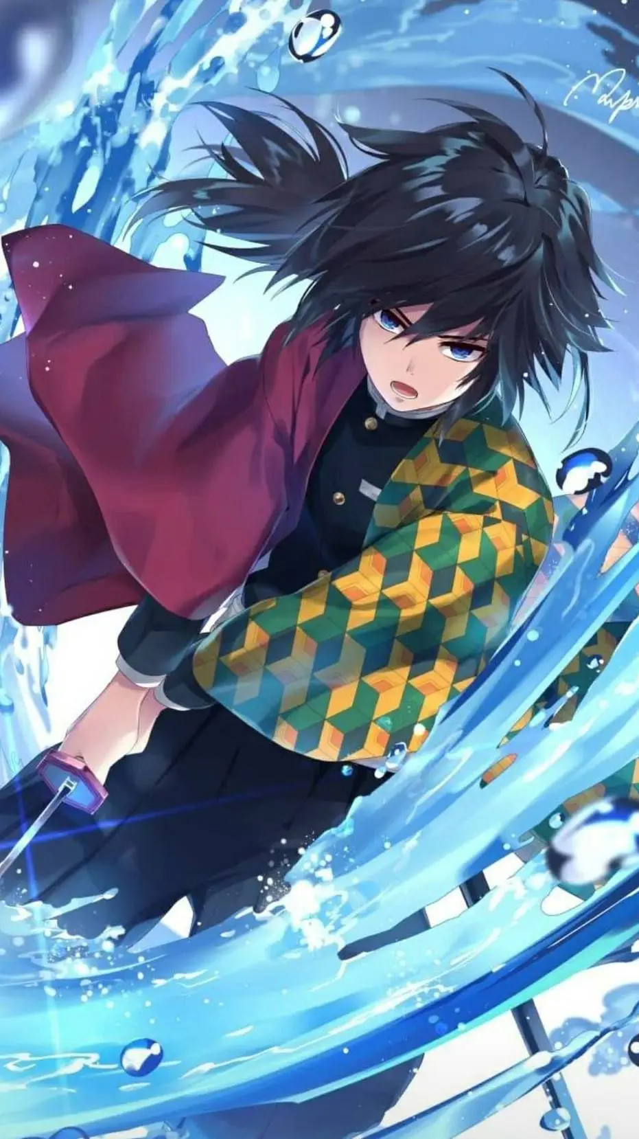 ai character: Giyuu Tomioka  background