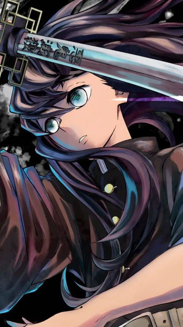 ai character: muichiro Tokito  background
