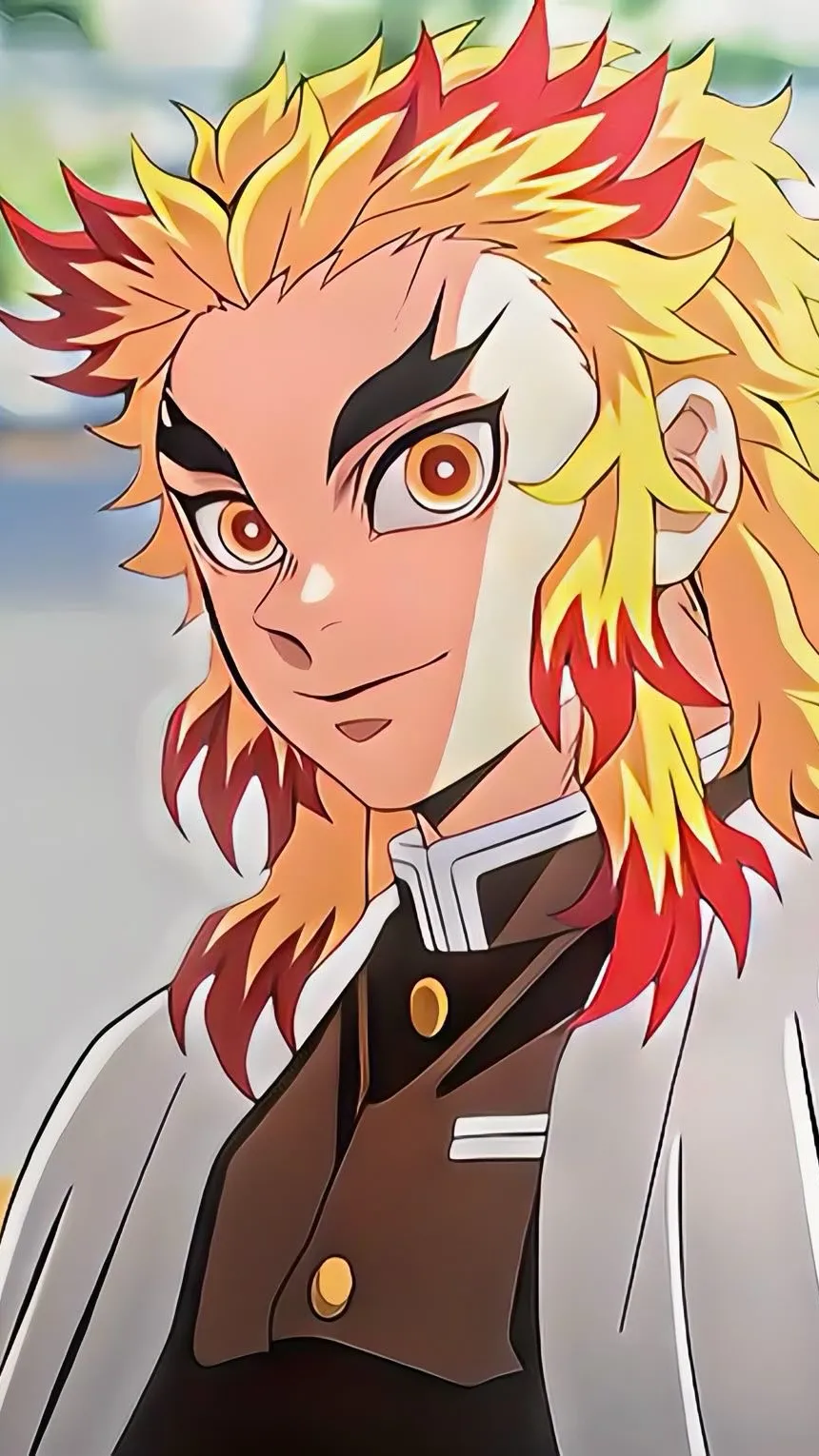 ai character: Kyojuro Rengoku  background