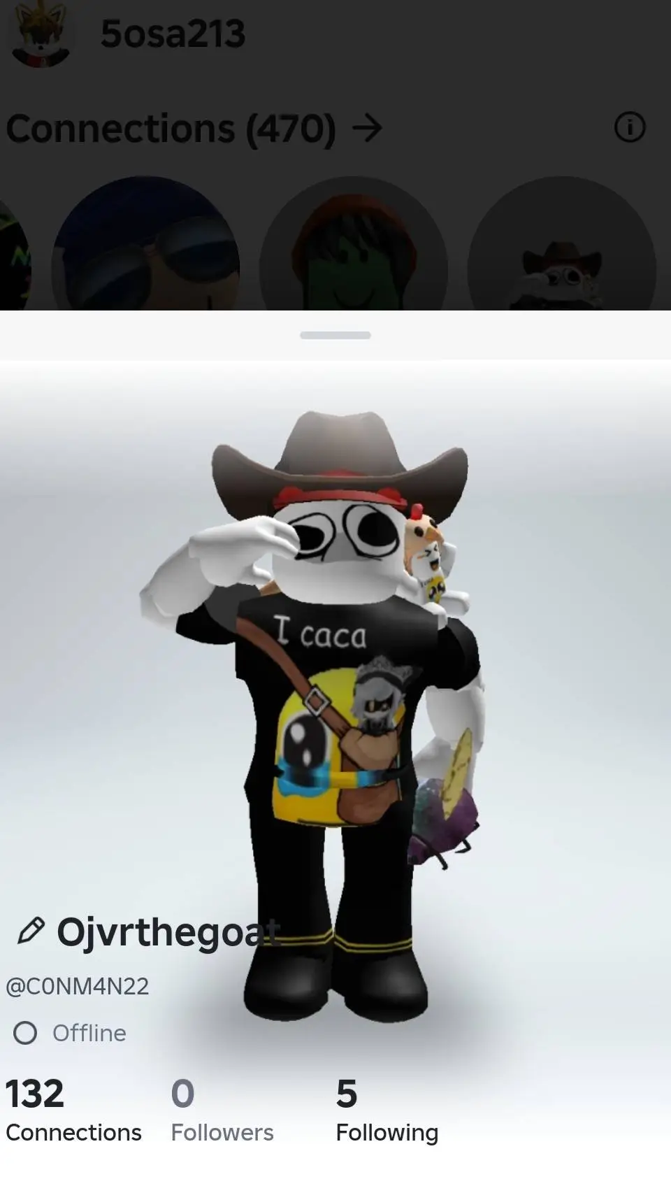 ai character: c0nm4n22  background