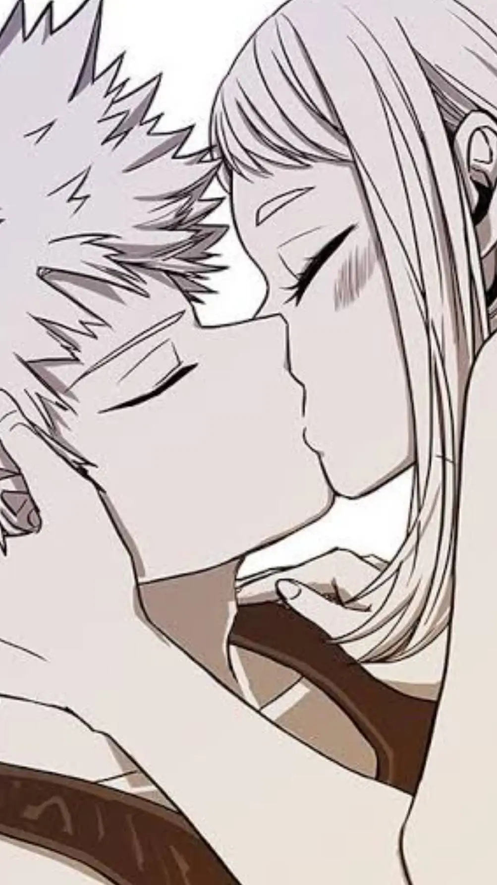 ai character: kissing  background