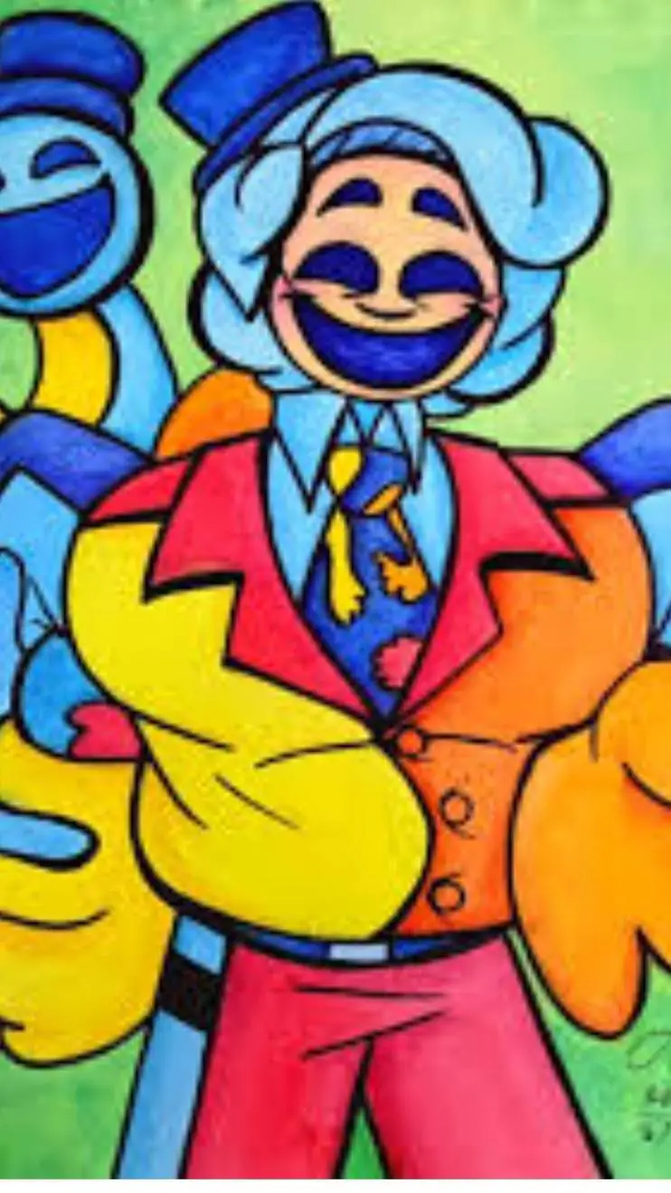 ai character: Doey but human?!  background
