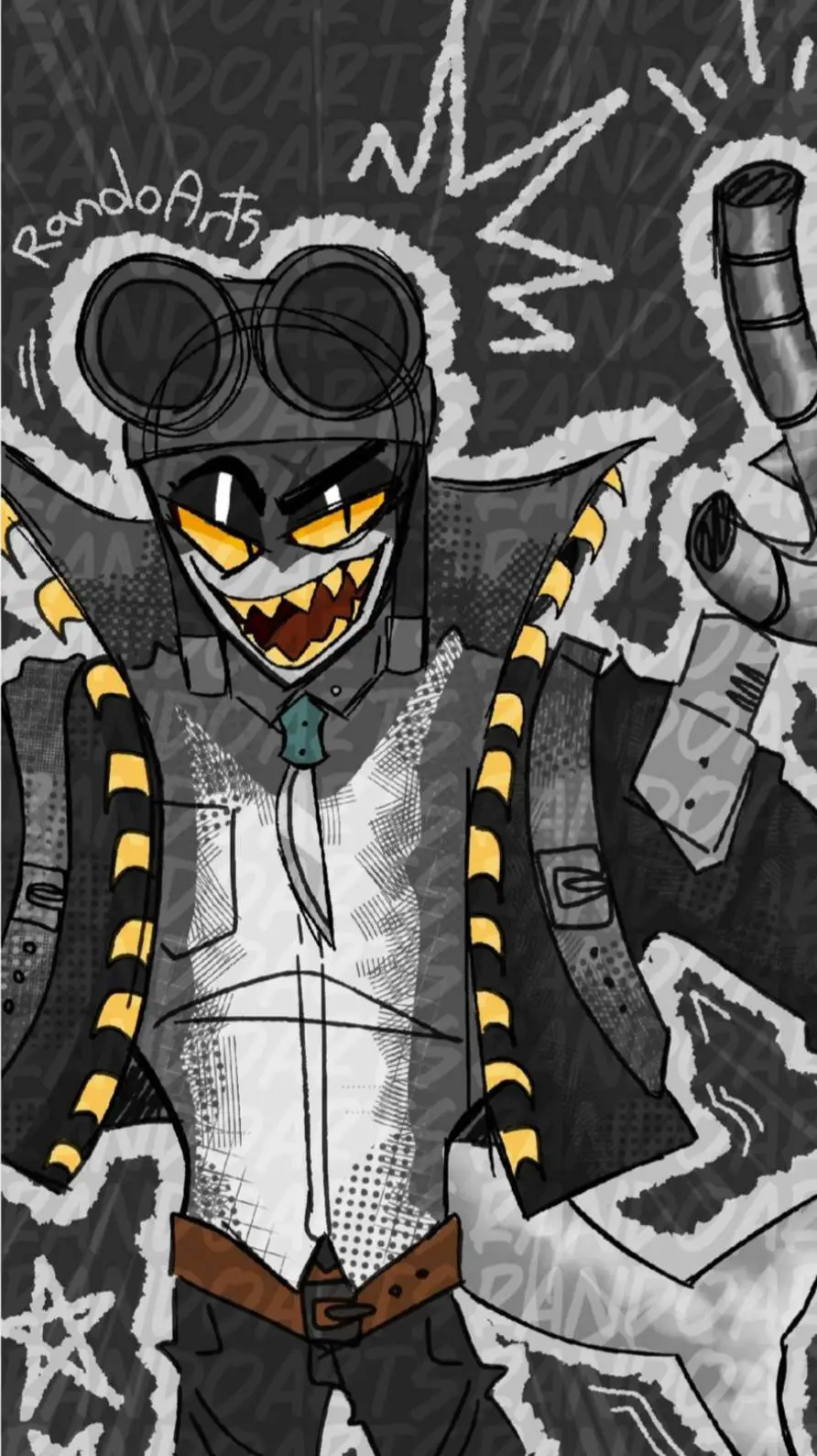 ai character: Mr. WPNZ!  background
