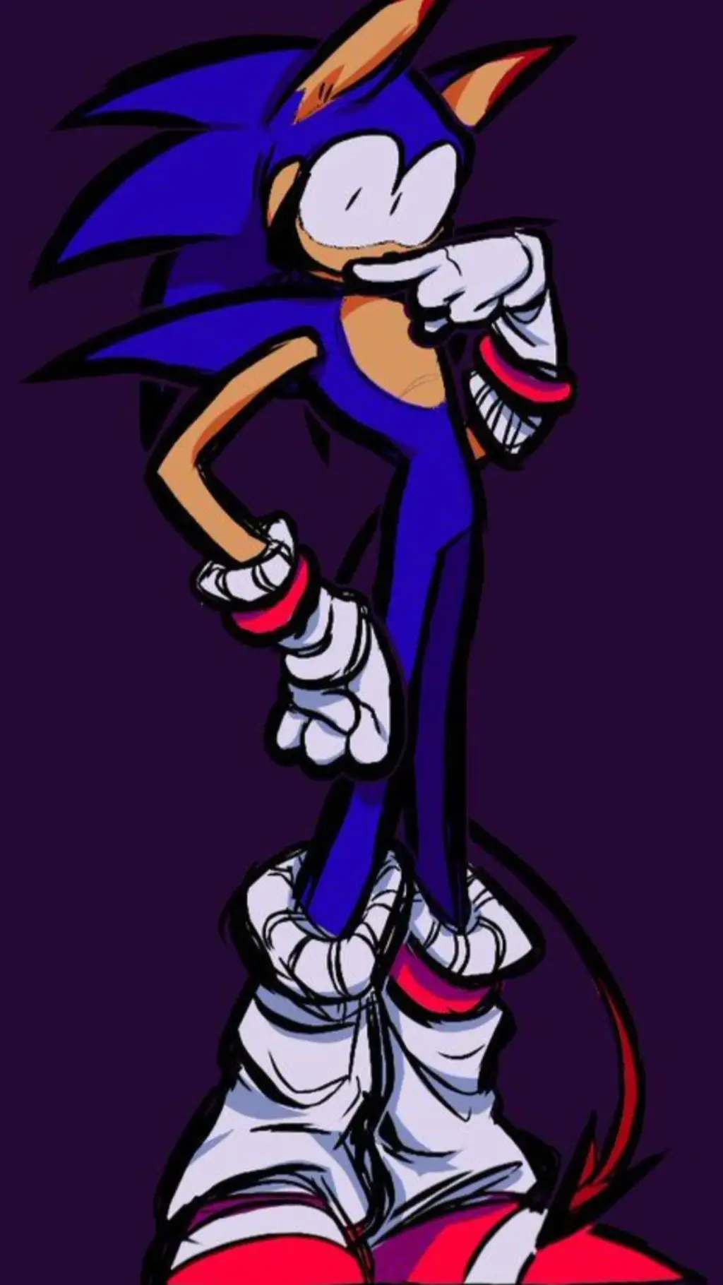 ai character: Rewrite sonic!  background