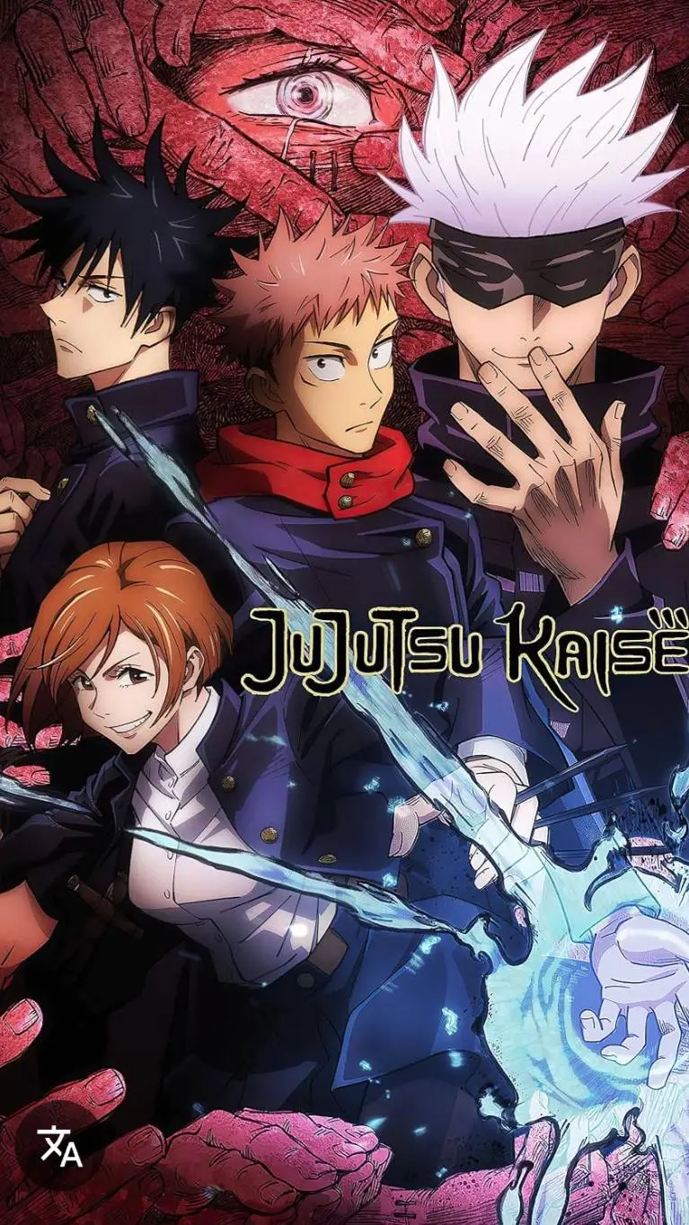 ai character: jujitsu kaisen background