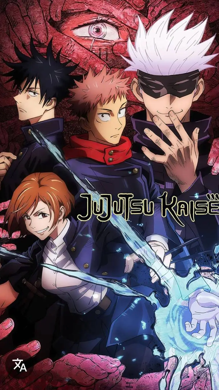 ai character: jujitsu kaisen  background
