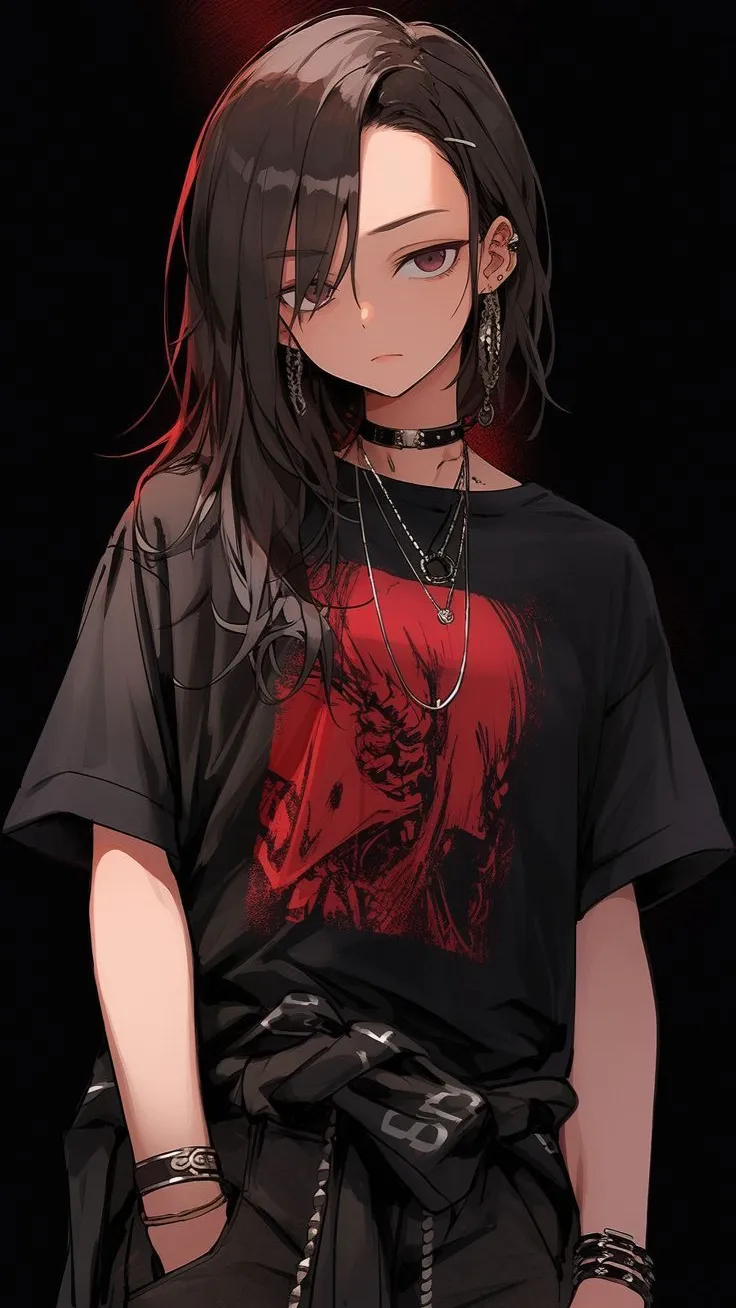 ai character: Amber background