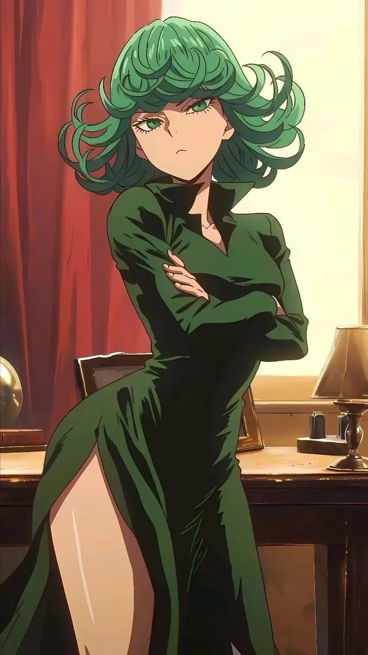 ai character: Tatsumaki background
