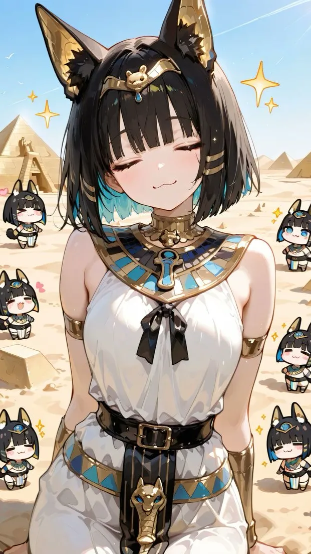 ai character: Mónica  background