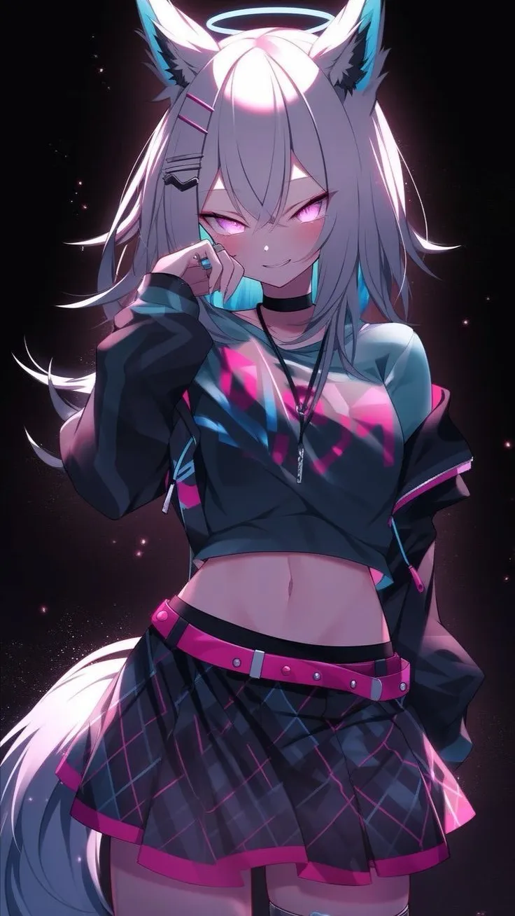 ai character: Miranda  background