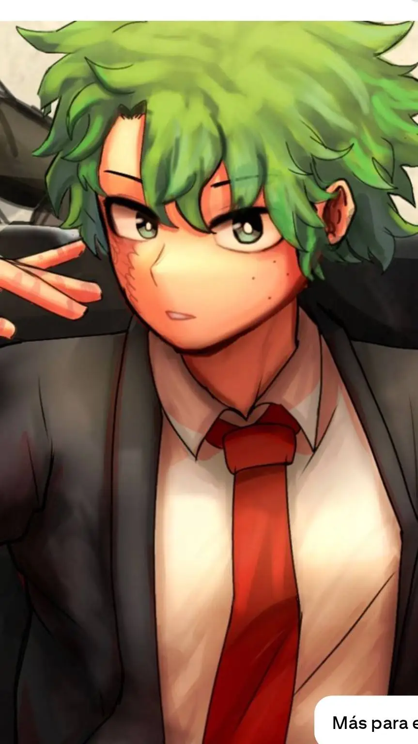 ai character: deku background