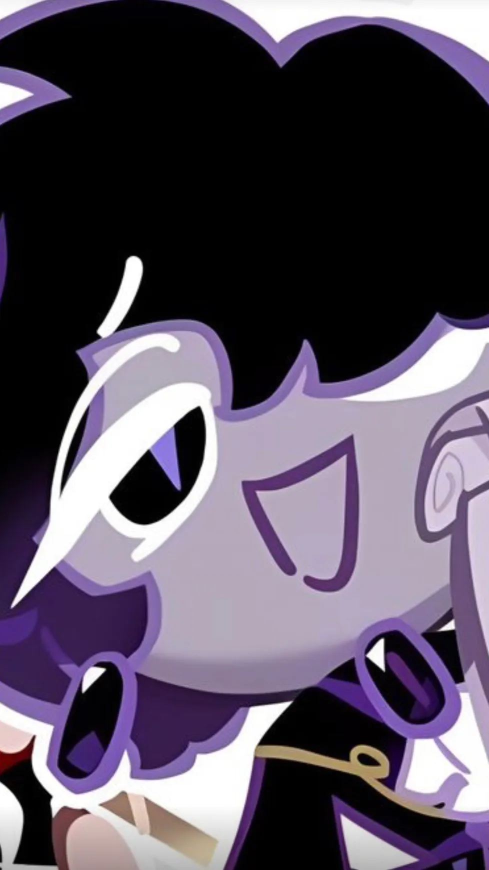 ai character: •Black Sapphire• background