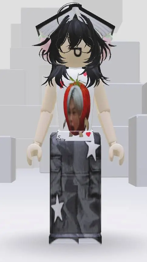 ai character: stray kids  background