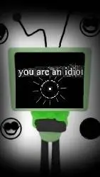 ai character: Vee!  background