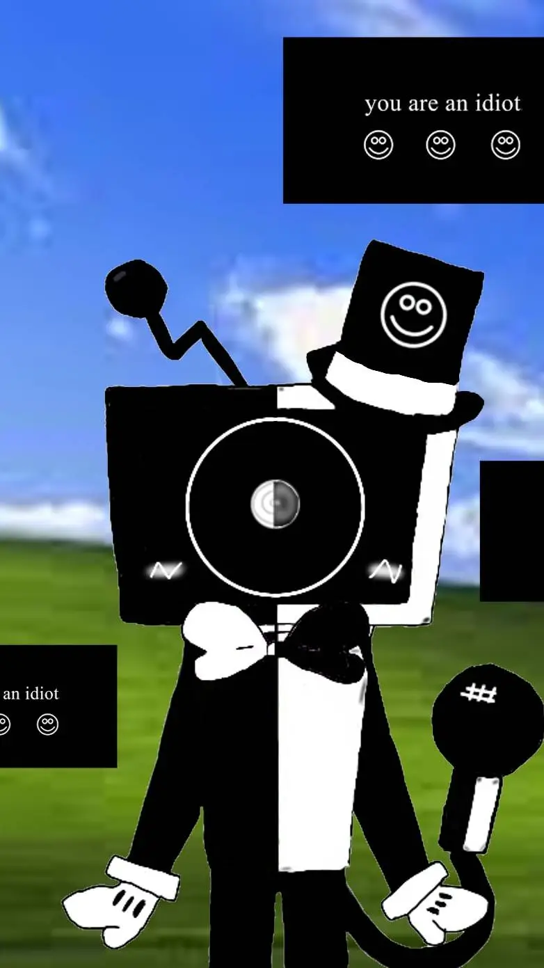 ai character: Vee (o) background