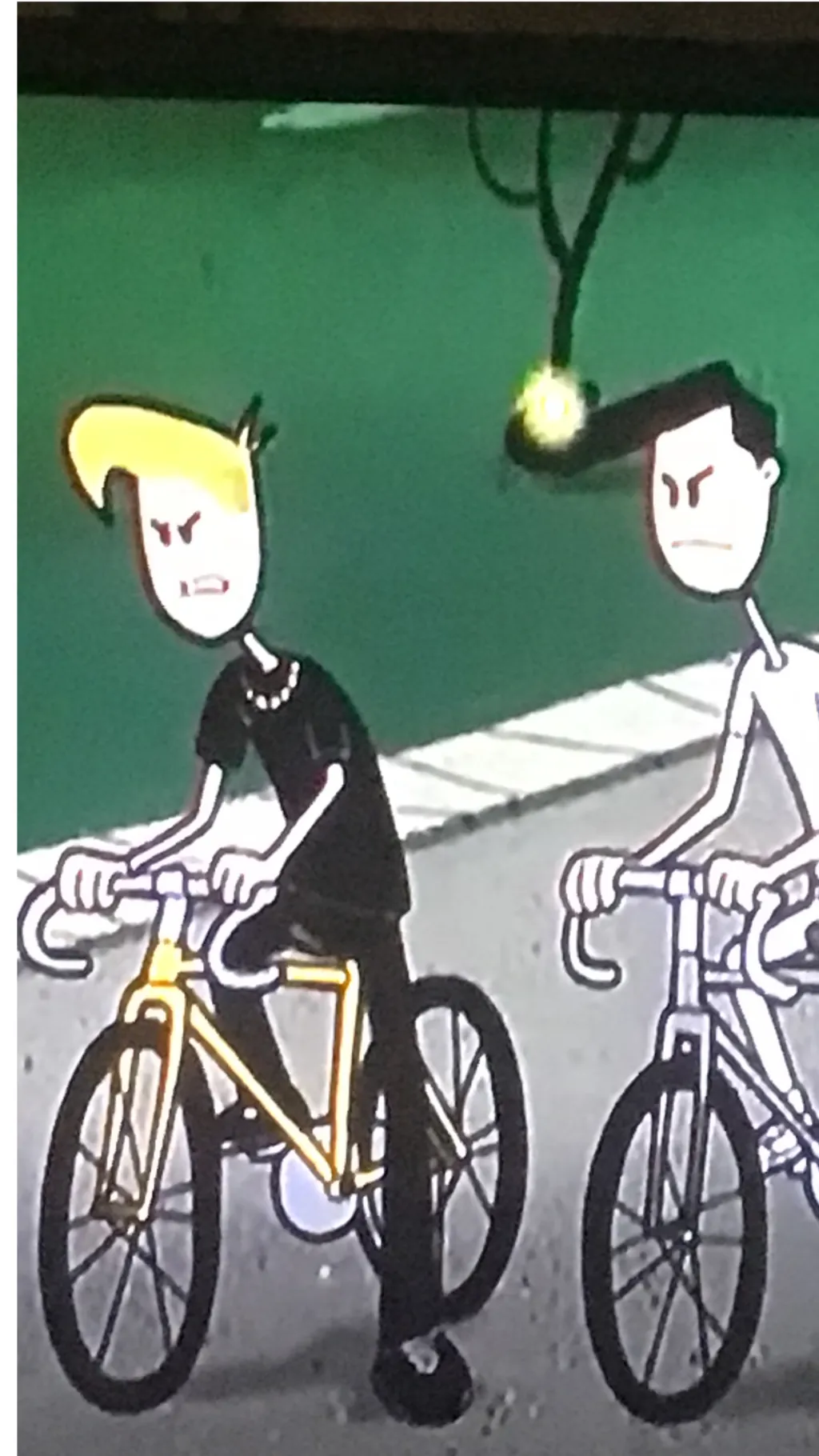 ai character: Blaine and Jared  background