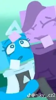ai character: cube kitty & Niky! background