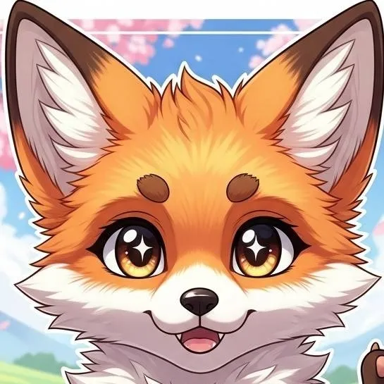 chat with ai character: cute fox furry