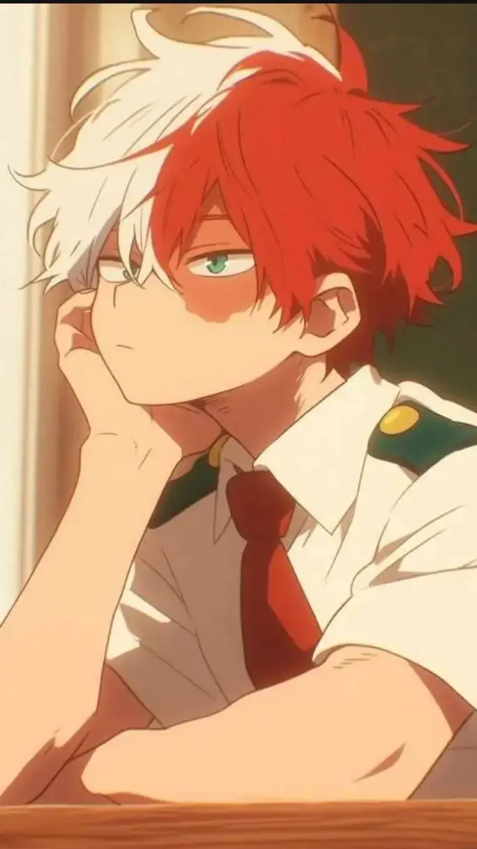 ai character: 🧊 Shoto Todoroki 🔥 background