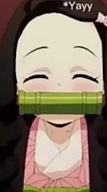 ai character: Nezuko Kamado background