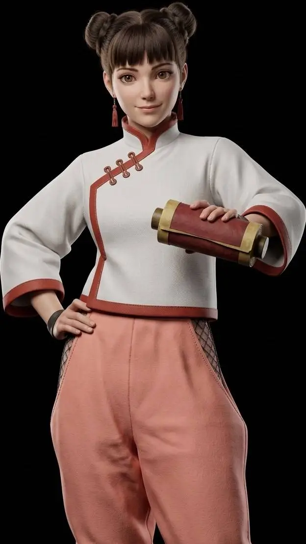 ai character: Tenten background